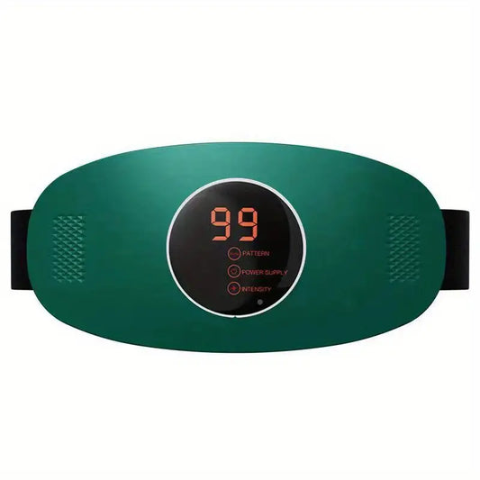 Ceinture Masseur Électrique Abdominale – EMS Minceur avec Réglage d’Intensité et Écran Digital