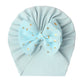 Turban Bébé avec Grand Nœud – Chapeaux et Casquettes Enfant Élégants | Bonnet Mode Fille Confort & Style