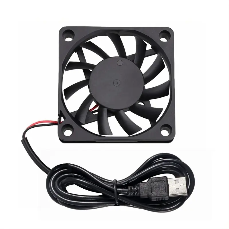 Ventilateur USB de Refroidissement PC – Ventilo Silencieux 80mm pour Boîtier, Router, Console et DIY | Composants Informatiques