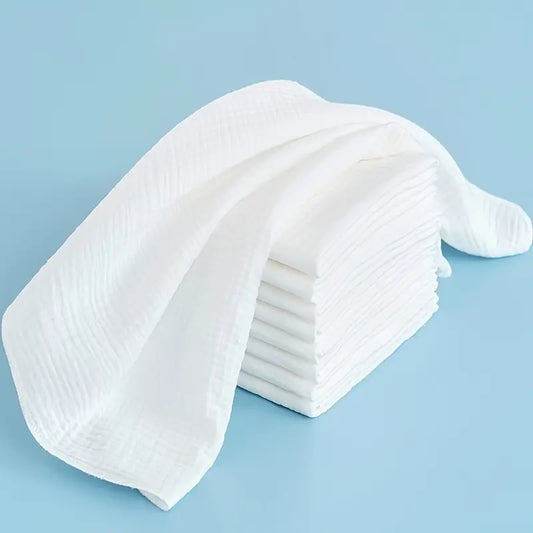 Lot de 8 Couches Lavables en Mousseline Ultra Douce – Respirantes et Réutilisables pour Bébé