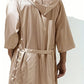 Peignoir sexy homme en satin – Kimono court brillant avec ceinture, Élégance & séduction
