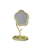Miroir de Maquillage Fantaisie en Forme de Fleur, coloris Jaune