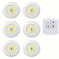 Lot de 3/6 Lampes LED Tactiles avec Télécommande – Éclairage Sans Fil Intelligent à Intensité Réglable