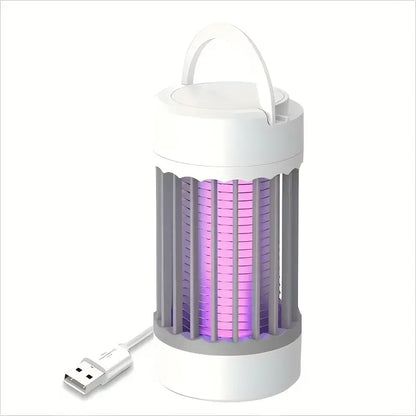 Lampe Anti-Moustique USB à Ultrason – Piège Électrique Silencieux avec Lumière UV, Portable et Écologique