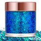 Paillettes Holographiques Ultra Brillantes – Gel Glitter Visage & Corps pour Maquillage Festival