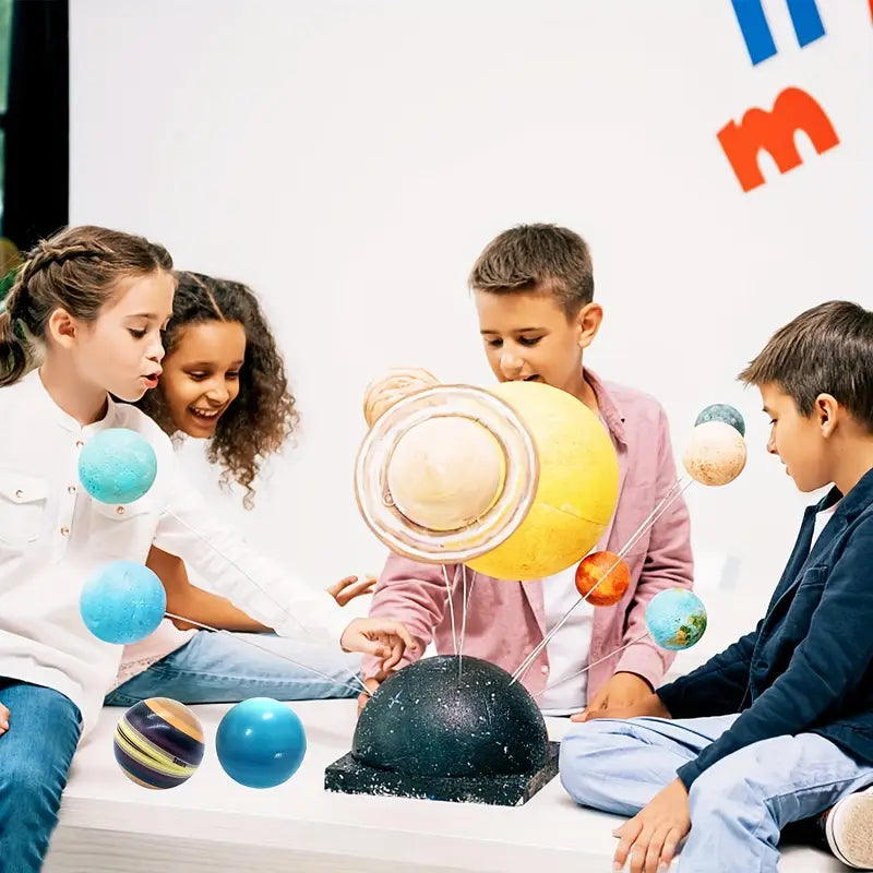 Maquette Système Solaire 3D – Planètes Éducatives pour Enfants et Adultes Passionnés d’Astronomie
