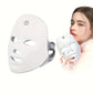 Masque LED Photothérapie 7 Couleurs – Soin Visage Anti-Âge, Acné et Éclat de la Peau à Domicile