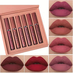 Coffret 6 Rouges à Lèvres Liquides Mat