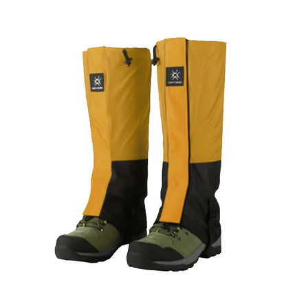 Guêtres de randonnée imperméables, coloris Jaune