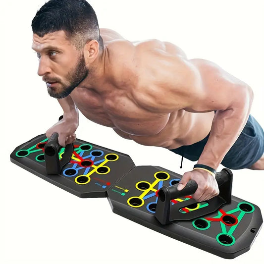 Planche de musculation push-up multifonction – Équipement fitness pour pompes et entraînement complet