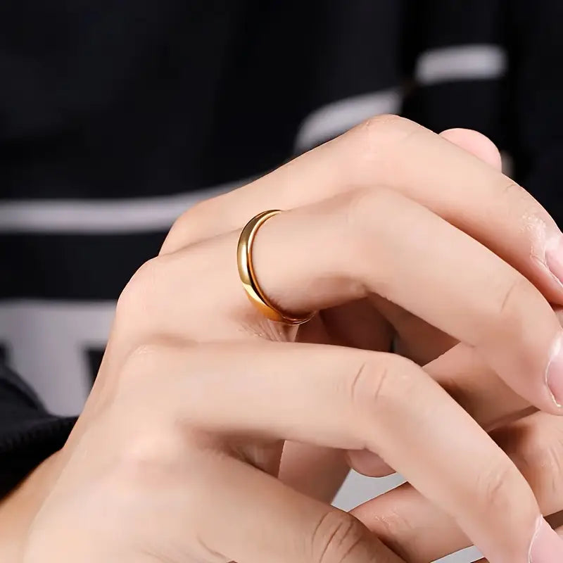 Bague Enfant en Acier Inoxydable Argenté – Bijou Élégant et Confortable