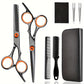Kit de Coiffure Professionnel 8 pièces – Ciseaux Coiffure & Effilage, Peignes, Pinces et Étui Inclus