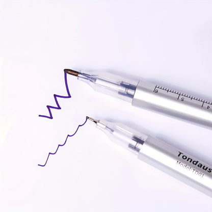 Stylo de Précision pour Tracé de Tatouage – Marqueur Chirurgical à Encre Violette Stérile