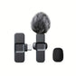 Kit 1 – 2 Micros Sans Fil avec Réduction de Bruit, coloris Rose