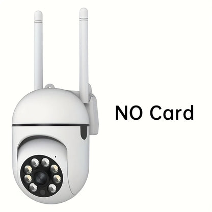 Caméra de surveillance Wi-Fi extérieure HD 2MP – Vision nocturne couleur et infrarouge, détection de mouvement, audio bidirectionnel