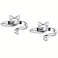 Bague Guide-Fil Chat pour Crochet et Tricot – Accessoire Pratique et Original pour Fils et Laine