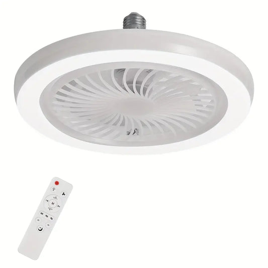 Ventilateur de Plafond LED Silencieux avec Télécommande – Éclairage Moderne et Multifonction