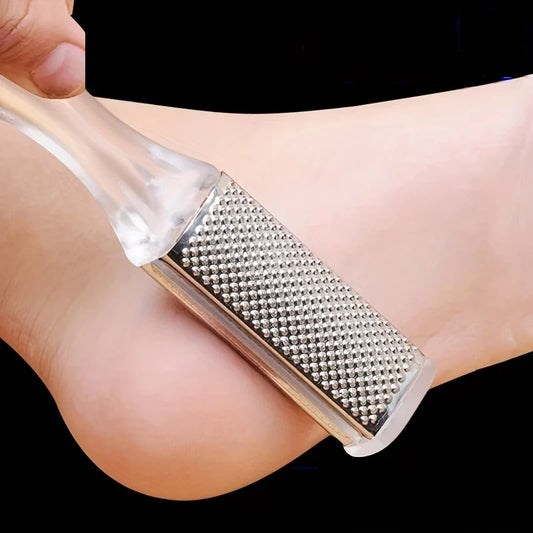 Râpe Pieds Inox Anticallosités – Lime Pied Professionnelle pour Peaux Mortes et Talons Fendillés