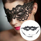 Masque vénitien femme en dentelle noire – Accessoire élégant pour soirée, bal masqué et carnaval