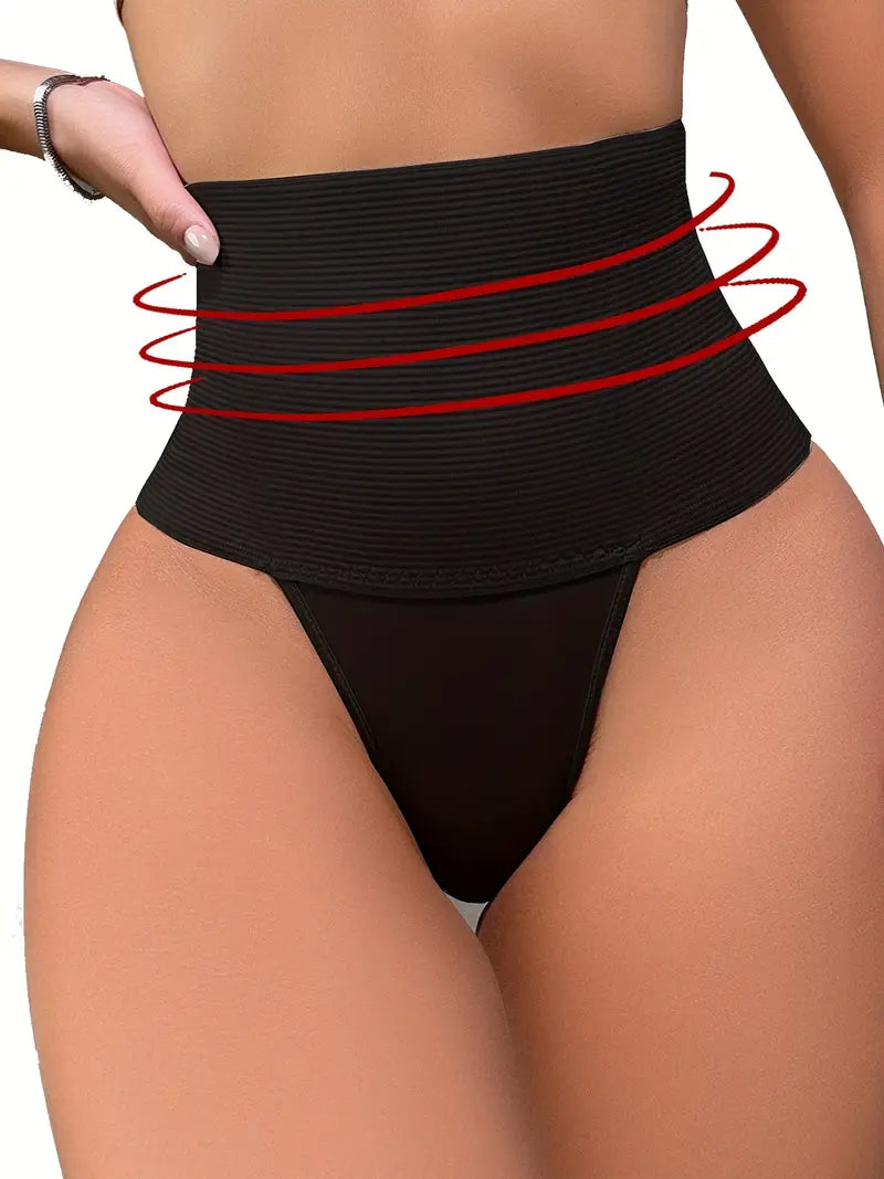 Culotte Gainante Taille Haute Effet Ventre Plat – Lingerie Sculptante Invisible & Confortable