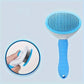 Brosse Auto-Nettoyante pour Chats et Chiens – Brosse de Toilettage à Poils Rétractables | Accessoire Pratique pour Animaux