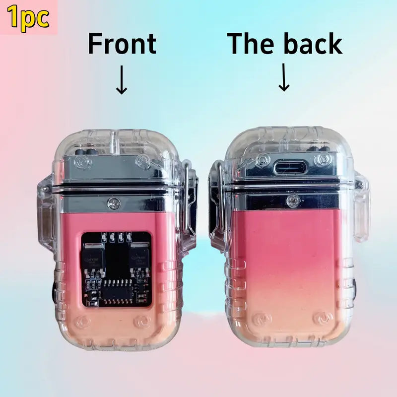 Briquet Tempête USB Électrique Étanche – Allume Feu Plasma Rechargeable pour Camping et Survie