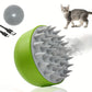 Brosse de Massage Électrique pour Chats et Chiens – Brosse Rechargeable avec Vapeur Apaisante et Picots Souples