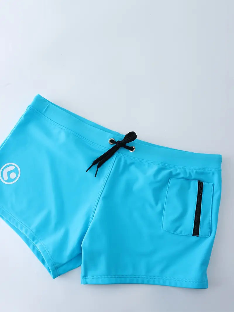 Short sexy homme moulant – Maillot de bain ajusté avec cordon noir, Confort & style séduction