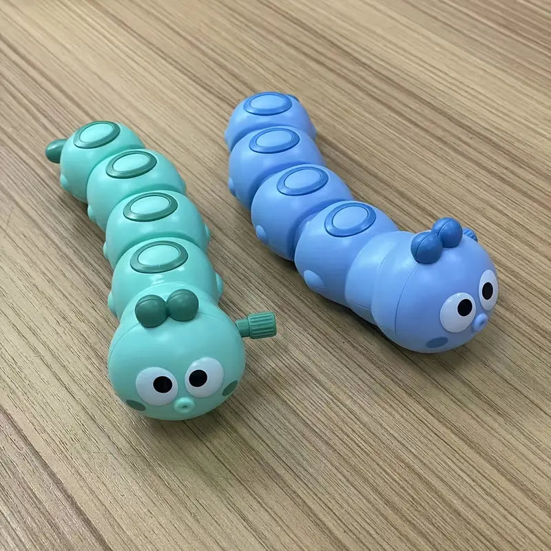 Jouet Chenille à Remonter Bébé – Jouet Rigolo et Éducatif pour Développement de la Motricité