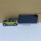 Voiture miniature SUV tout-terrain en alliage – Modèle réaliste avec portes ouvrantes, jouet et collection