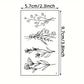 Tatouages Éphémères Minimalistes – Motifs Papillons, Fleurs et Citations Élégantes pour Bras, Poignet ou Épaule