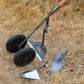 Butteur de Jardin Multifonction à Roues  Outil de Binage, Sarclage et Labour avec Lames Interchangeables