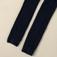 Pantalon Legging Fille Tricoté – Collant Côtelé Extensible et Confortable