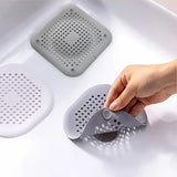 Lot de 5 Filtres Anti-Cheveux en Silicone Évier & Douche