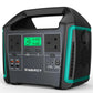 Station d’alimentation portable Swarey – Générateur rechargeable haute capacité avec prises USB, AC et affichage LED