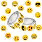 Autocollants Emoji Amusants – Stickers Décoratifs Étanches pour Tasses, Cahiers, Téléphones et Papeterie