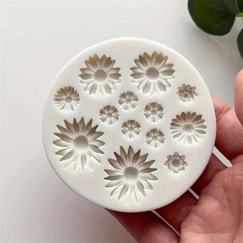 Moule Silicone Fleur pour Résine – Moule DIY Bijoux et Créations Fantaisie