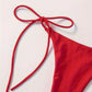 Bikini Femme 2 Pièces à Nouer – Maillot de Bain Triangle Dos Nu, Style Plage & Été Séduisant