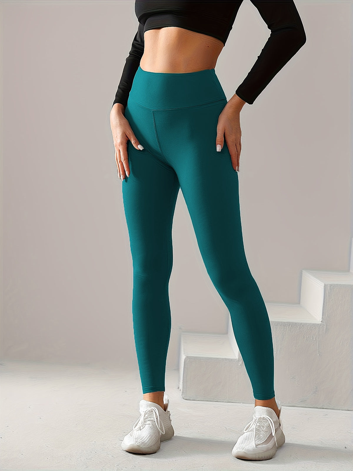 Pantalon de yoga intégral taille haute pour femme