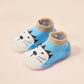 Chaussures bébé garçon souples motif lion – Chaussons premiers pas antidérapants en maille respirante