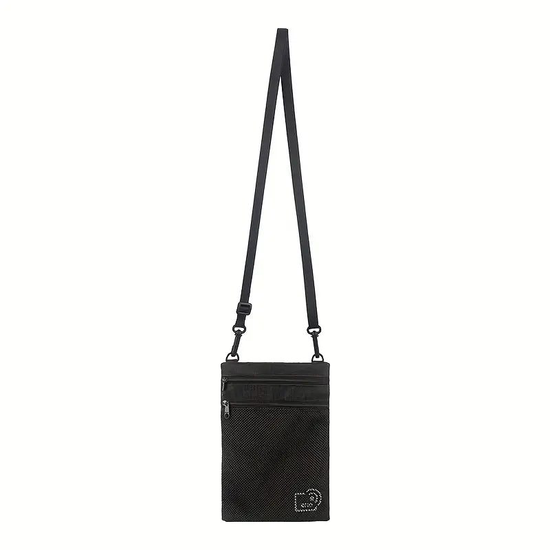 Sacoche tour de cou antivol Protège-passeport léger et discret avec poches zippées pour voyage sécurisé