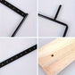 Support présentoir à bijoux mural en bois et métal – Rangement collier, bracelet et accessoires
