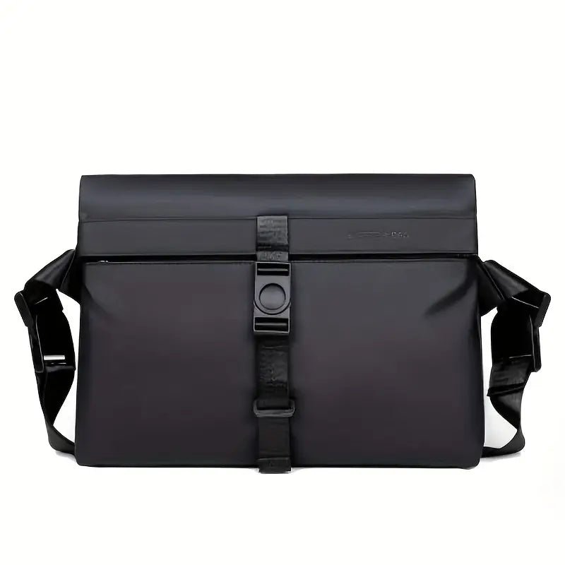 Sac bandoulière homme noir étanche – Design moderne et pratique pour le quotidien