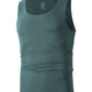 Débardeur thermique homme – Lot de 3 (noir, bleu, vert) – Sous-vêtements chauds respirants pour l’hiver