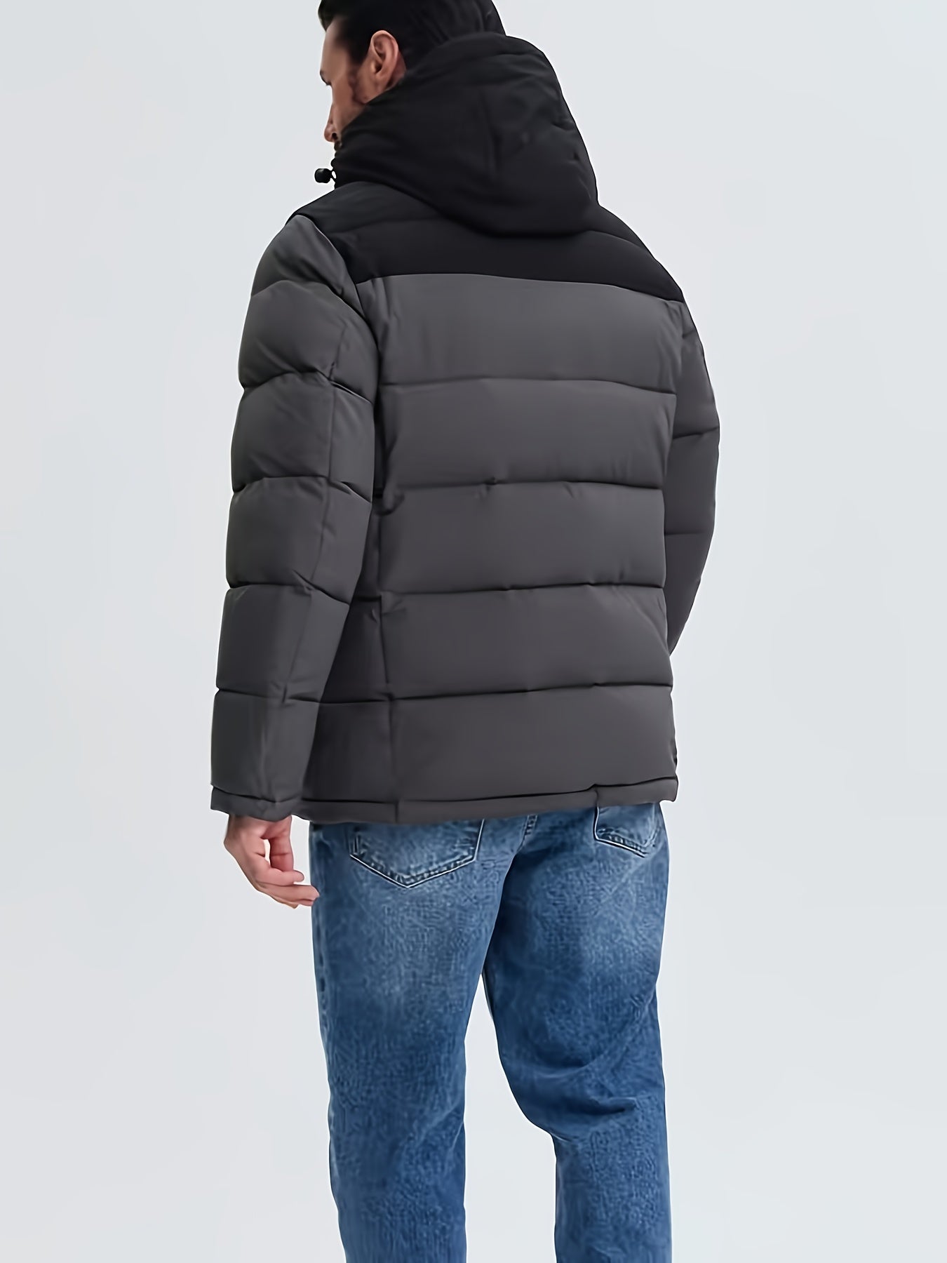 Veste à capuche grande taille pour homme