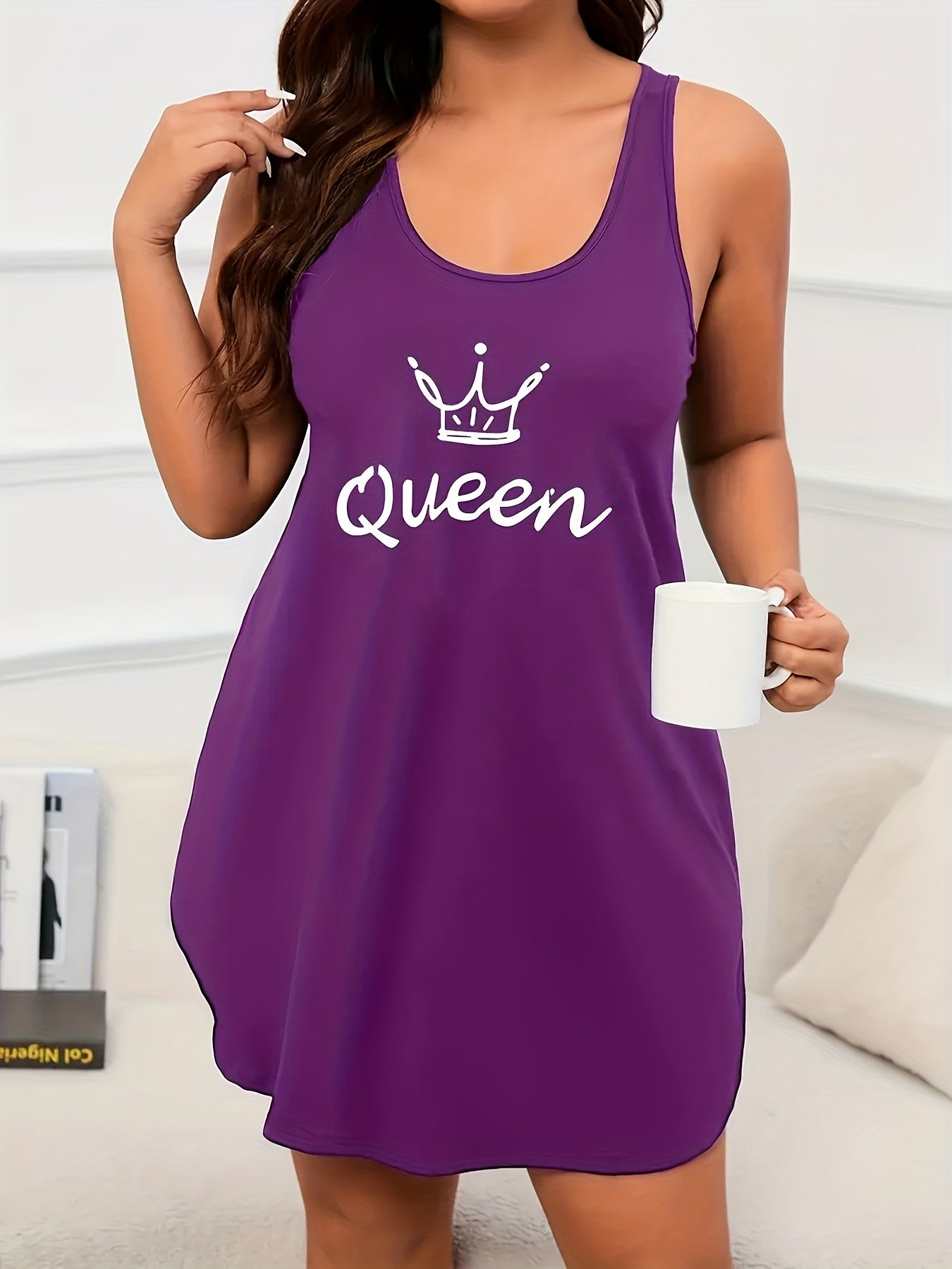 Robe décontractée grande taille pour femmes