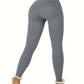 Leggings Femme Doublés Polaire Taille Haute