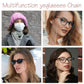 4pcs Chaînes de Lunettes Perle pour Femmes Dorées Argentées de Chaîne