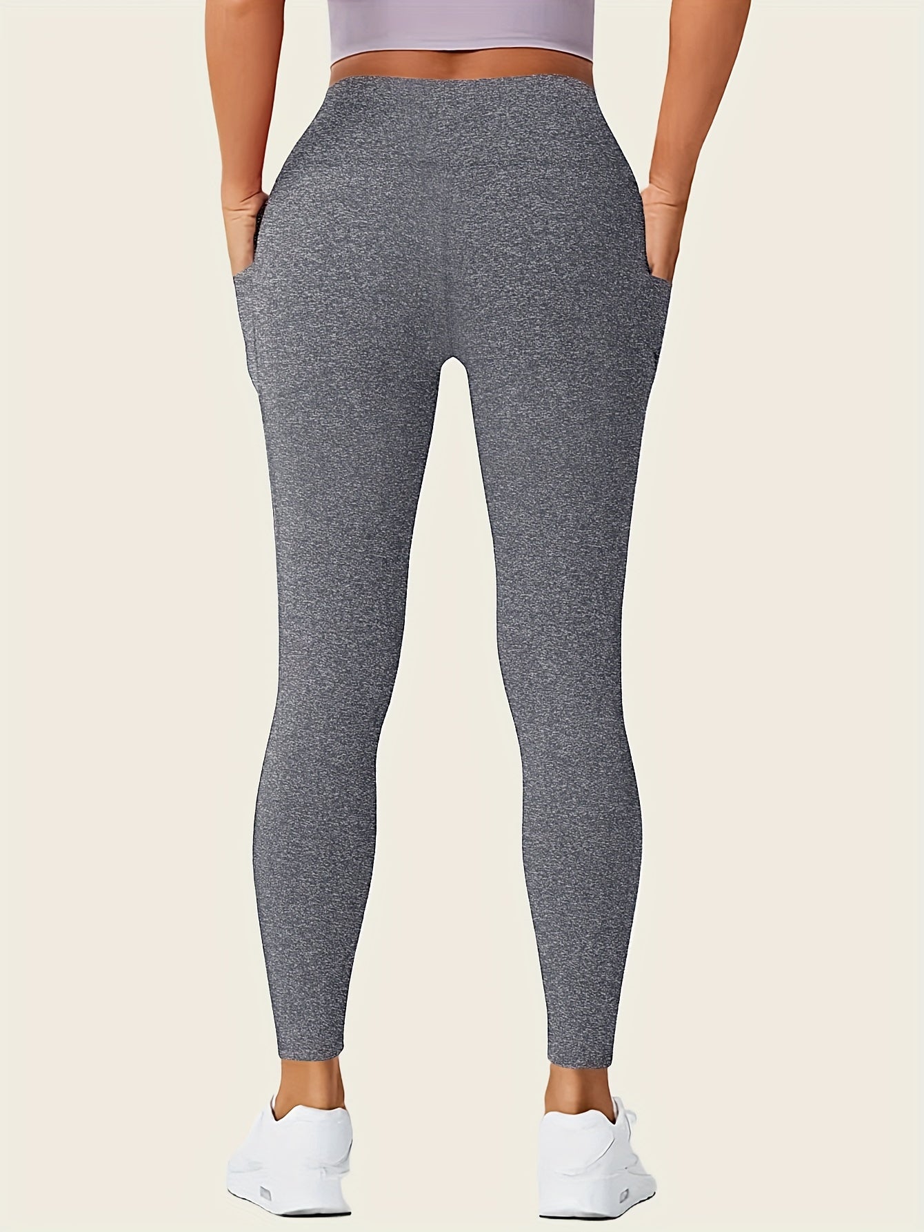 Leggings de yoga poche à ligne ciblée pour un développement