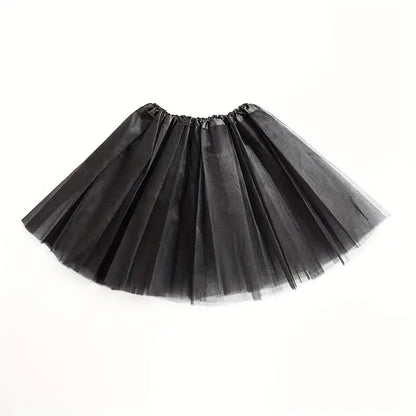 Jupe tutu colorée fille – Déguisement danse, fête et carnaval